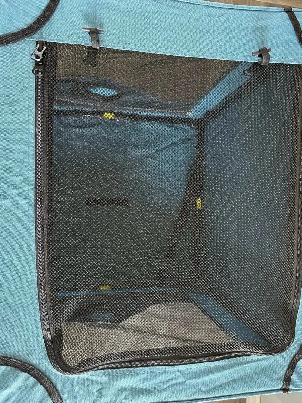 Blue Dog Car Travel Crate - Portable Pet Carrier